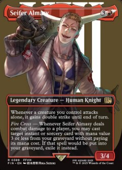 Seifer Almasy Final Fantasy Character Card